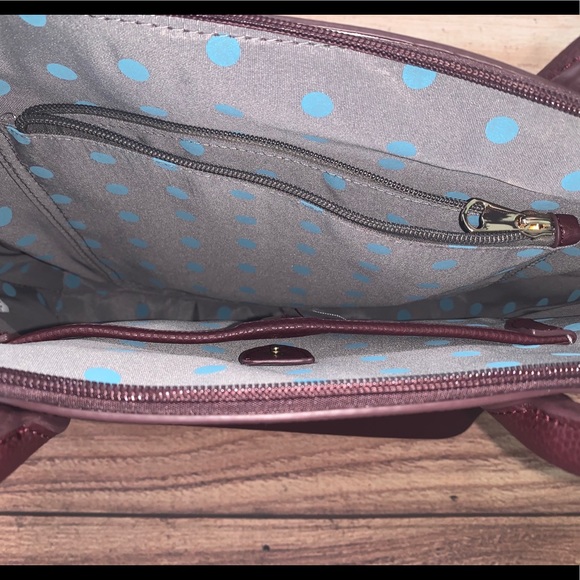 NWOT Katie Q NY Wine Handbag - Picture 5 of 8